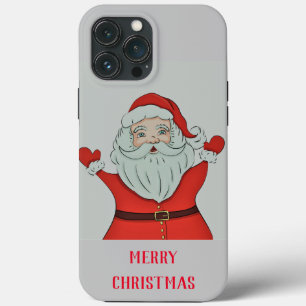 Funda Para iPhone 13 Pro Max Temporada festiva Santa Claus Funda-Mate iPhone Es