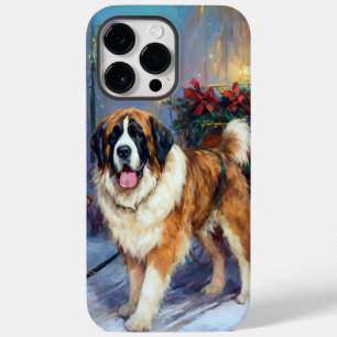 Funda Para iPhone 14 Pro Max De Case-Mate Temporada Navideña del San Bernardo