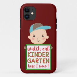 Funda Para iPhone 11 TEN CUENTA JARDÍN DE INFANCIA AQUÍ VOY divertido l