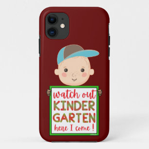 Funda Para iPhone 11 TEN CUENTA JARDÍN DE INFANCIA AQUÍ VOY divertido l