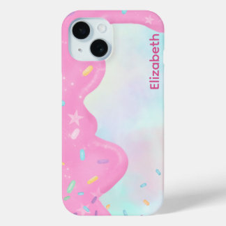 Funda Para iPhone 15 tendencia de dulces