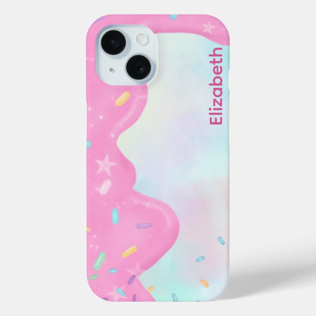 Funda De Case-Mate Para iPhone tendencia de dulces (Reverso )