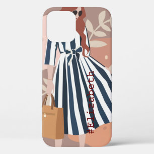 Funda Para iPhone 12 Pro Tendencia personalizada de color de agua elegante