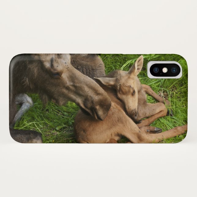 Funda De Case-Mate Para iPhone Tender Mother Moose (Reverso (horizontal))