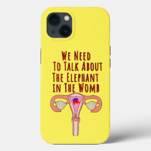 Funda Para iPhone 13 Tenemos que hablar del elefante en el útero