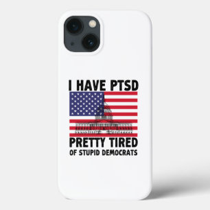 Funda Para iPhone 13 Tengo Al Bonito Del PTSD Cansado De Un Estúpido Re