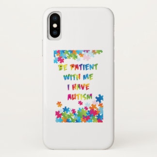 Funda Para iPhone X Tengo conciencia del autismo