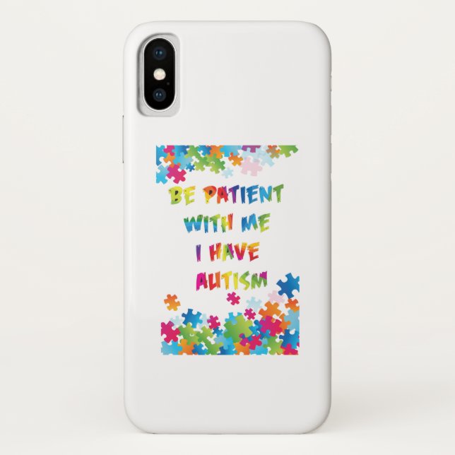 Funda De Case-Mate Para iPhone Tengo conciencia del autismo (Reverso)