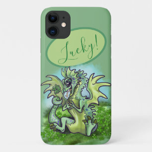 Funda Para iPhone 11 "¡tengo suerte!" Dragón Shamrock
