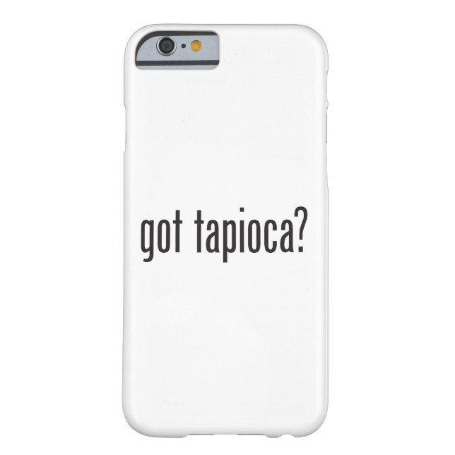 Funda De Case-Mate Para iPhone tengo tapioca (Reverso)
