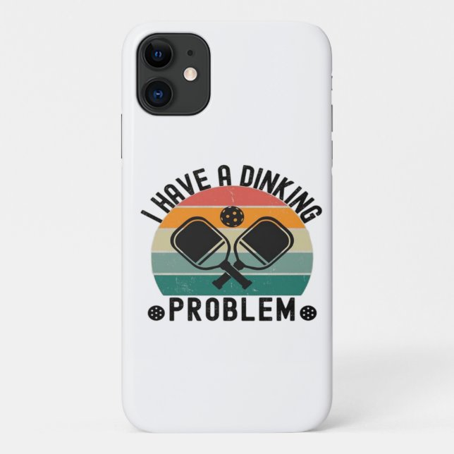 Funda De Case-Mate Para iPhone Tengo un problema de bebida (Reverso)