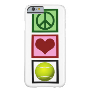Funda Barely There Para iPhone 6 Tenis de amor por la paz