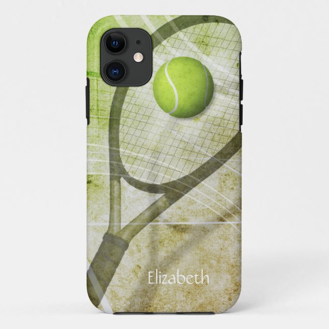 Funda De Case-Mate Para iPhone Tenis femenino de grip (Reverso)