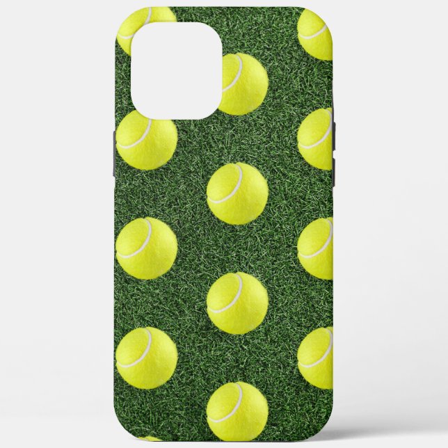 Funda De Case-Mate Para iPhone Tennis ball on green grass (Reverso )