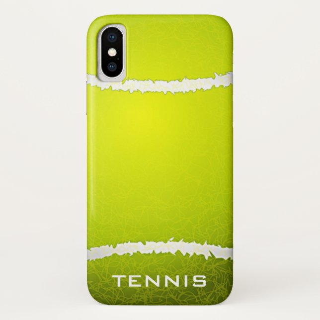 Funda De Case-Mate Para iPhone Tennis Design iPhone X Funda (Reverso)