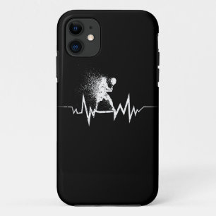Funda Para iPhone 11 Tennis Heartbeat Guay Diseño Para Tenis