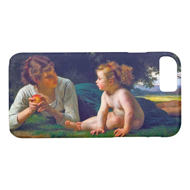 Funda De Case-Mate Para iPhone Tentación, Bouguereau (Reverso (horizontal))