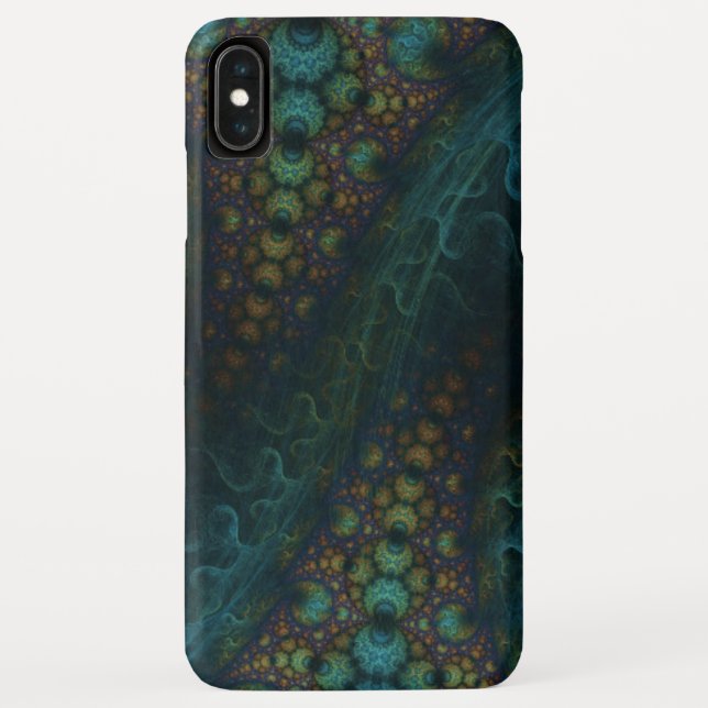 Funda De Case-Mate Para iPhone Tentacle oscuro arte fractal (Reverso)