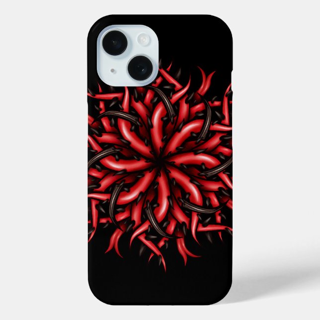 Funda De Case-Mate Para iPhone Tentacles Horror gótico espeluznante (Reverso )