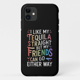 Funda Para iPhone 11 Tequila Amigos Heteros Van De Cualquiera De Las Do