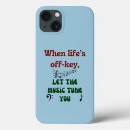 Funda Para iPhone 13 Terapia musical