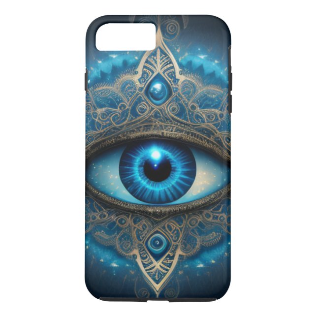 Funda De Case-Mate Para iPhone Tercer ojo moderno personalizado (Reverso)