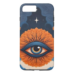 Funda Para iPhone 8 Plus/7 Plus Tercer ojo moderno personalizado