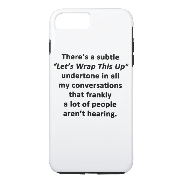 Funda De Case-Mate Para iPhone Terminemos con Esto (Reverso)