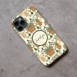 Funda Para iPhone 13 Terracota terrateniente y planta verde: Lover de j
