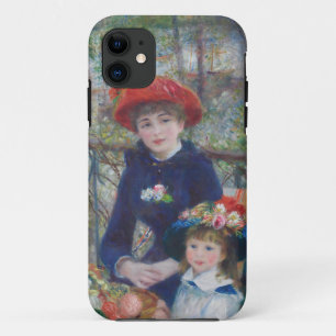 Funda Para iPhone 11 Terraza de las Dos Hermanas de Renoir Impresionism