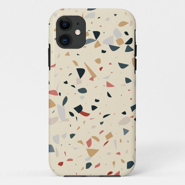 Funda De Case-Mate Para iPhone Terrazzo (Reverso)