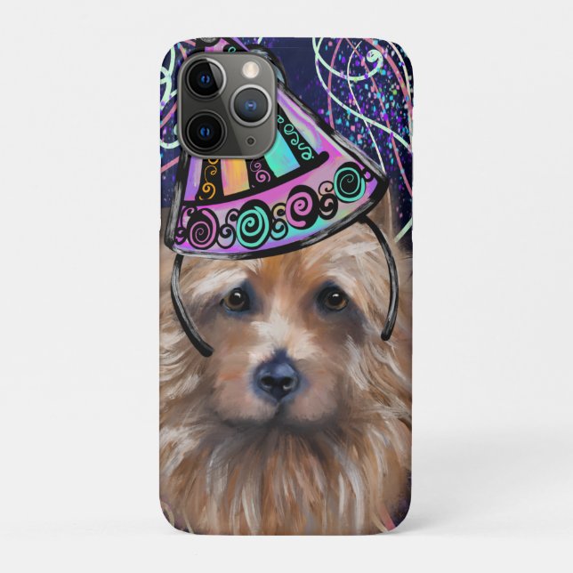 Funda De Case-Mate Para iPhone Terrier australiano (Reverso)