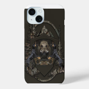 Funda Para iPhone 15 Terrier de caza alemán, Jagdterrier