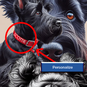 FUNDA PARA iPhone 15 TERRIER ESCOTISTA, SCOTTIE, "EL DIEHARD",