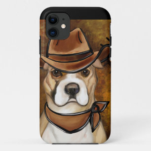 FUNDA PARA iPhone 11 TERRIER STAFFORDSHIRE AMERICANO       
