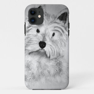 Funda Para iPhone 11 Territorio Blanco de la región montañosa occidenta