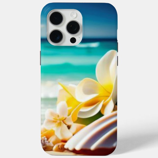Funda De Case-Mate Para iPhone Tesoros de playa (Reverso )