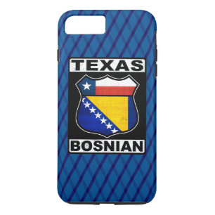 Funda Para iPhone 8 Plus/7 Plus Texas Bosnio-Americano