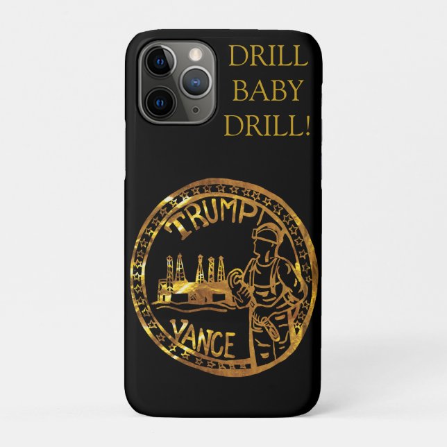 FUNDA DE Case-Mate PARA iPhone TEXAS DRILL BABY DRILL (Reverso)