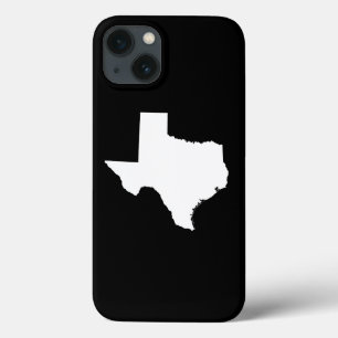 Funda Para iPhone 13 Texas en blanco y negro
