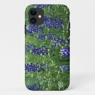 Funda Para iPhone 11 Texas, Lago Buchanan. Texas Bluebonnet y silvestre