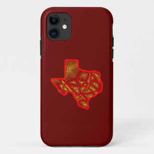 Funda Para iPhone 11 Texas Scribbleprint