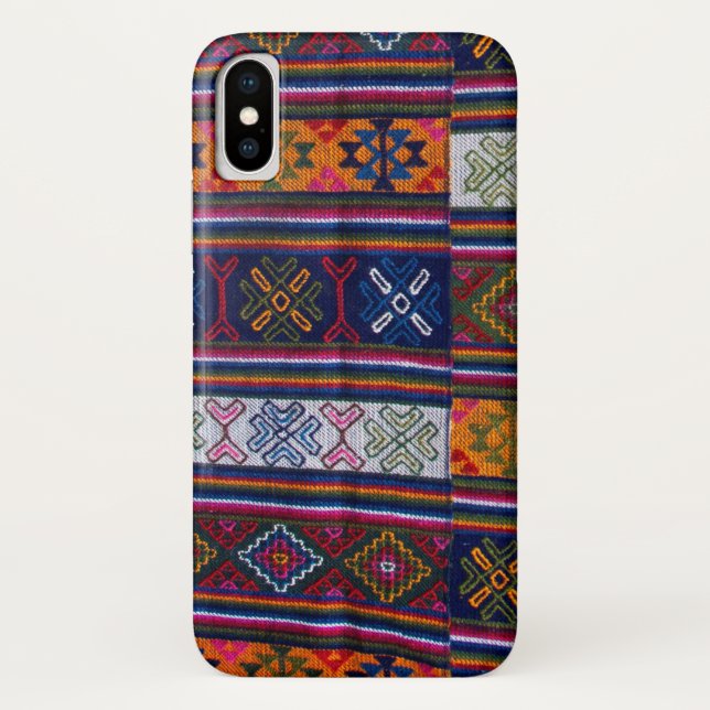 Funda De Case-Mate Para iPhone Textil butanés (Reverso)
