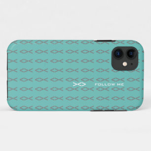 Funda Para iPhone 11 Texto de los peces Jesús