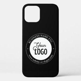 Funda Para iPhone 12 Texto de Personalizable y sustitución de logotipos