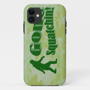 title_seo2 Texto de Squatchin sobre camuflaje verde