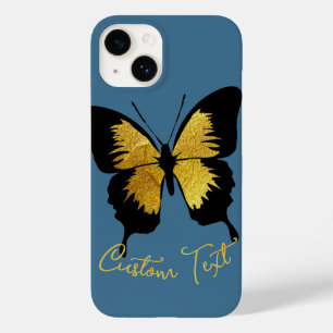 FUNDA PARA iPhone 14 DE Case-Mate TEXTO DEL PERSONALIZADO DE LA MARIPOSA DE LA MARCA