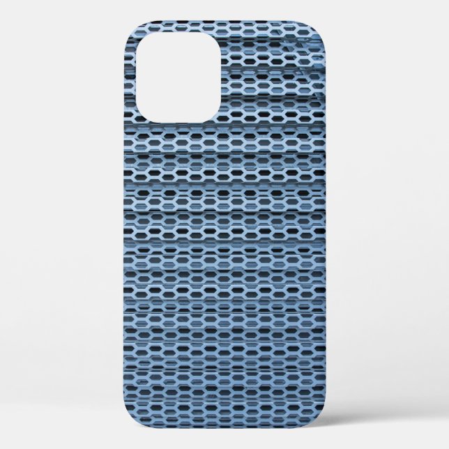 Funda De Case-Mate Para iPhone Textos a cuadros negros y blancos (Reverso )