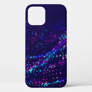 Funda Para iPhone 12 textura abstracta de pintura al óleo sobre lienzo,