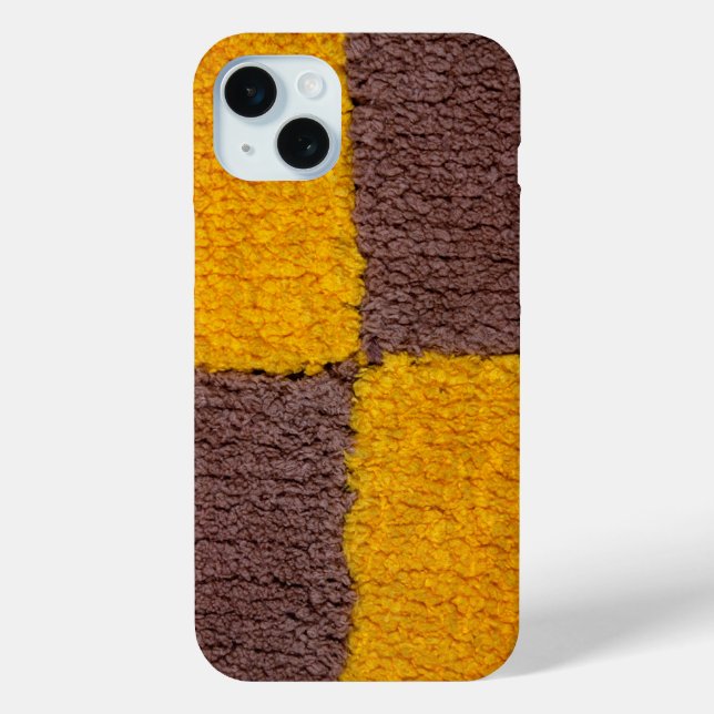 Funda De Case-Mate Para iPhone Textura abstracta de punto (Reverso )